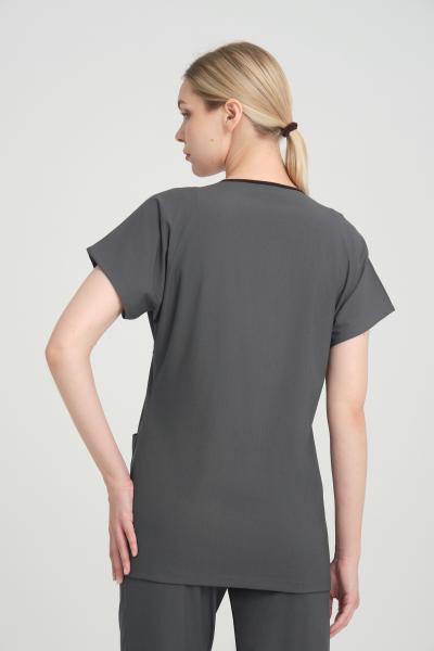 Bayan Scrubs Takım Antrasit Gri