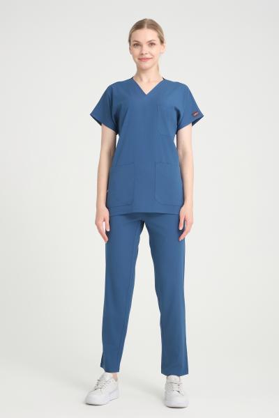 Bayan Scrubs Takım Petrol Mavisi