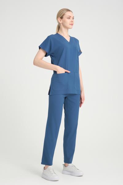 Bayan Scrubs Takım Petrol Mavisi