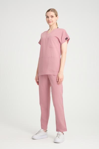 Bayan Scrubs Takım Gül Kurusu