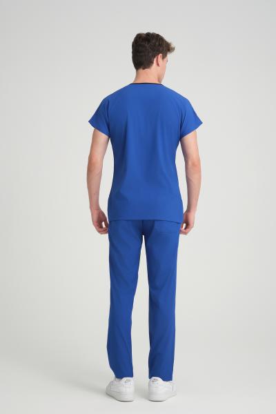 Bay Scrubs Takım Saks Mavisi