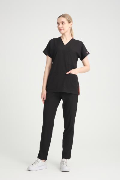 Bayan Scrubs Takım Sİyah