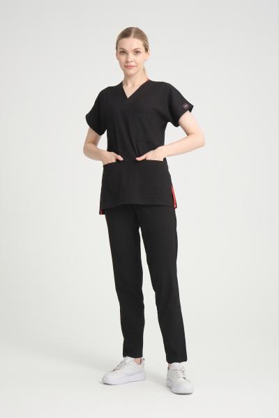 Bayan Scrubs Takım Sİyah