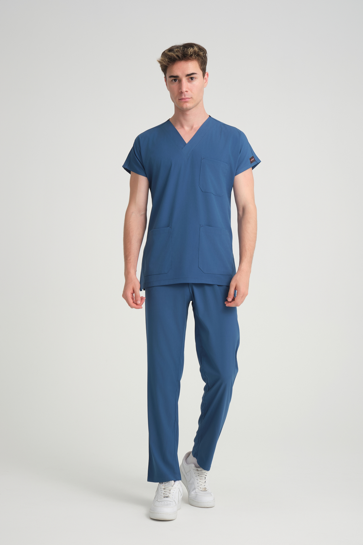 Bay Scrubs Takım Petrol Mavisi