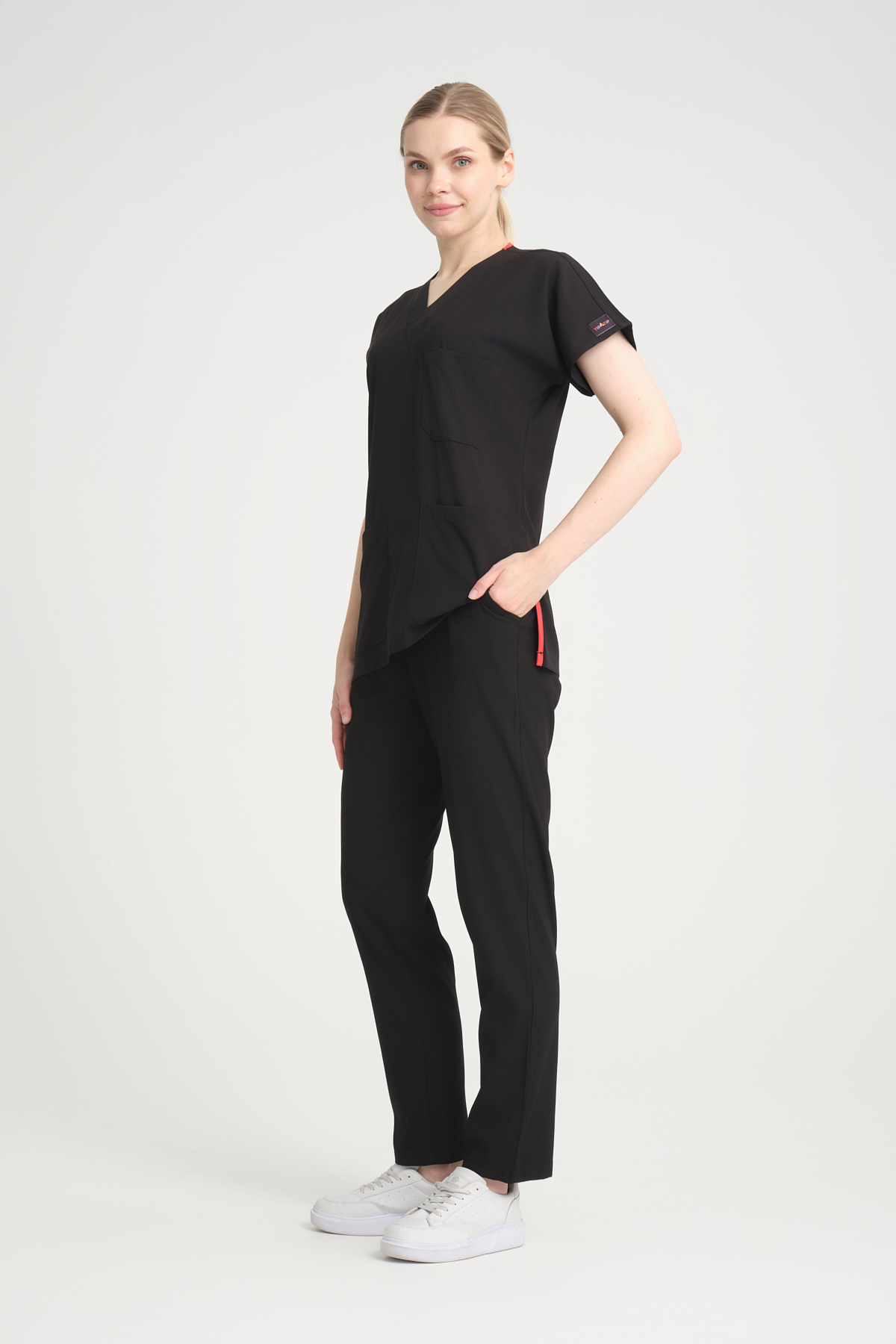 Bayan Scrubs Takım Sİyah