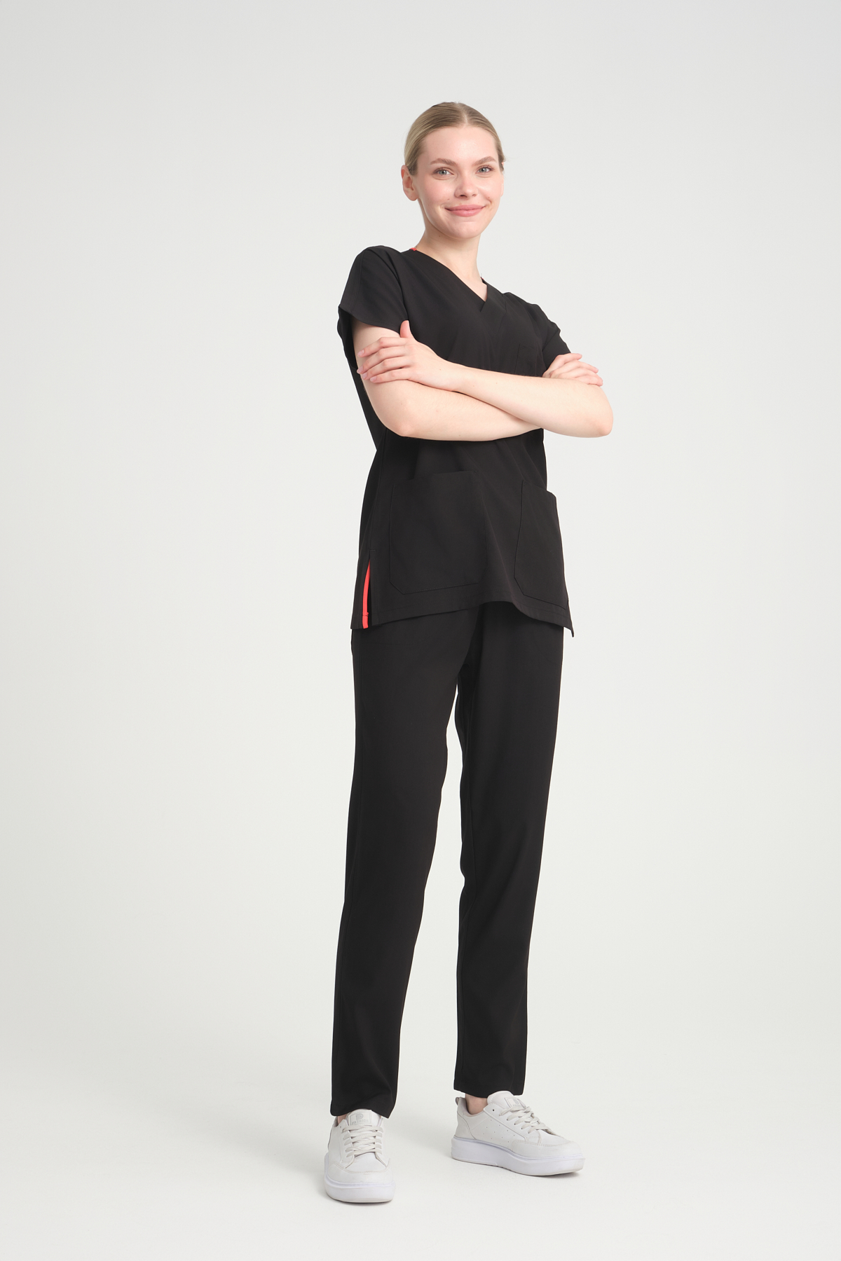 Bayan Scrubs Takım Sİyah