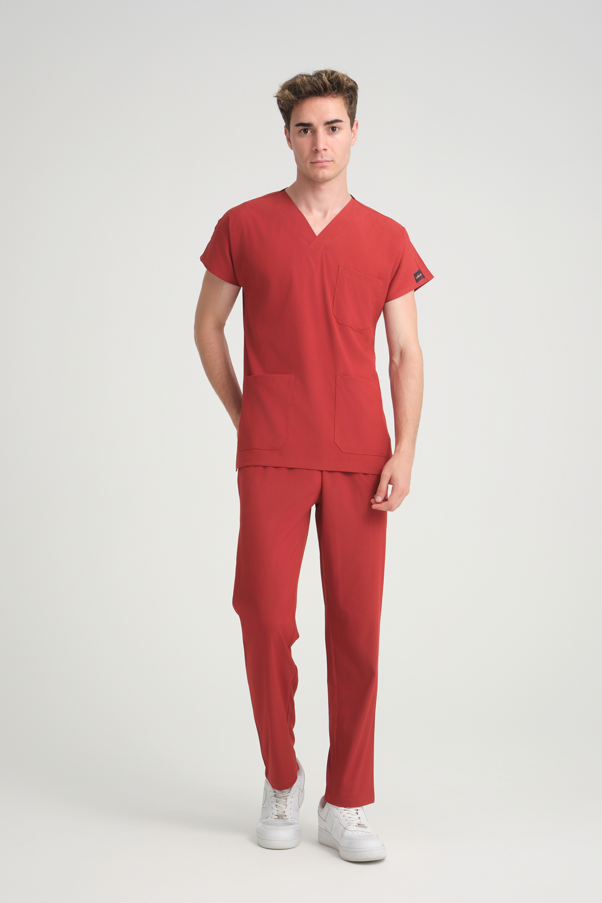 Bay Scrubs Takım Kiremit