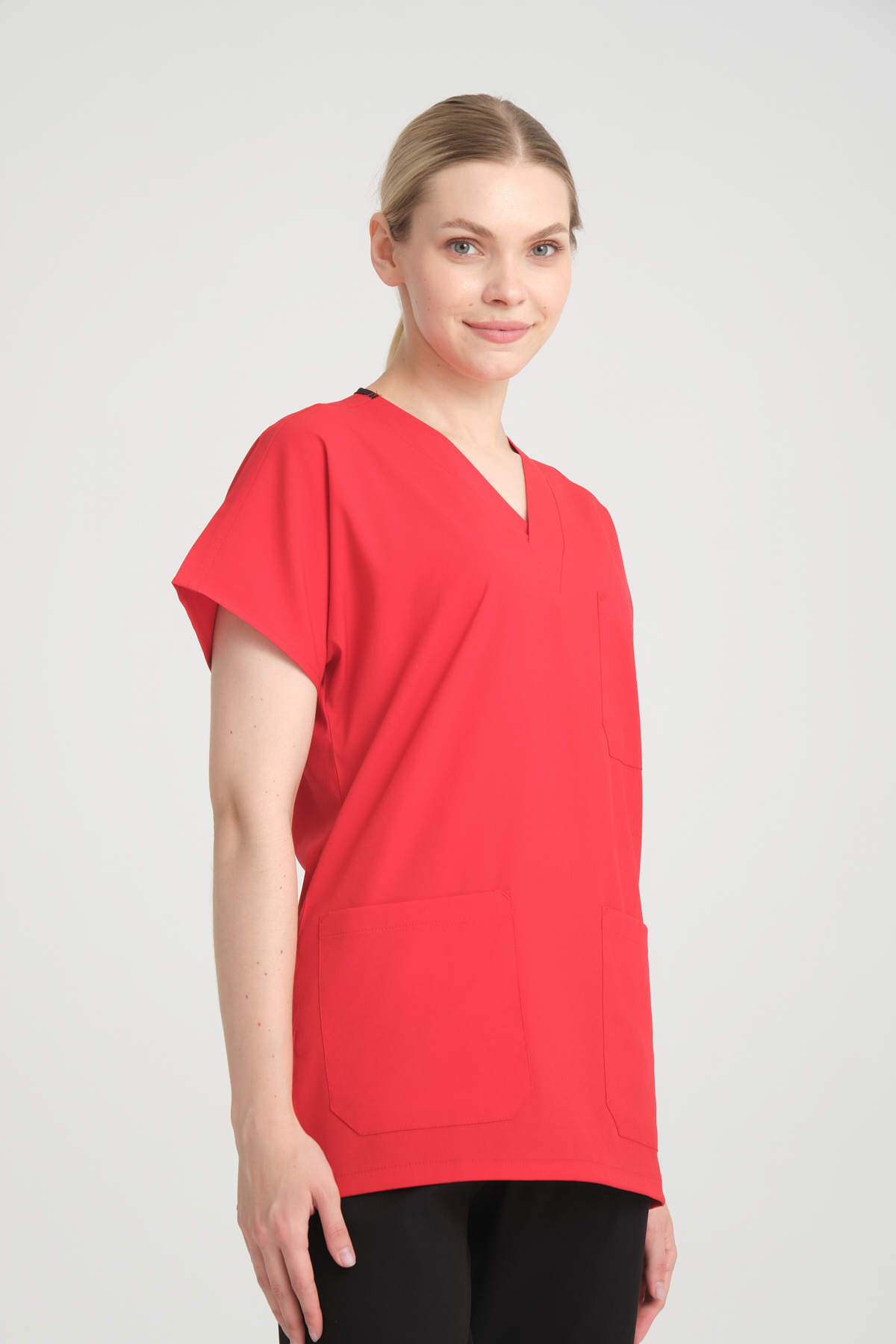 Bayan Kırmızı Tek ÜSt